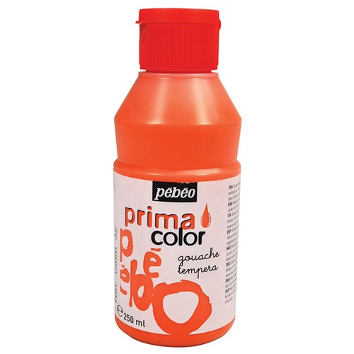 Tempera Pébéo 250 ml narancssárga