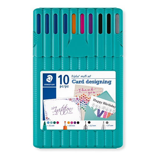 Írószer szett Staedtler Triplus Card designing