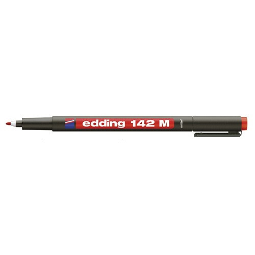 Marker Edding 142 M OHP permanent piros