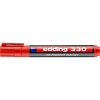 Marker Edding 330 permanent piros