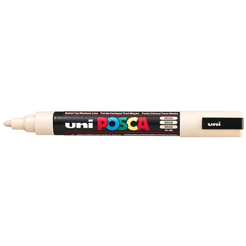 Marker Uni dekor Posca PC-5M Bézs 1,8-2,2 mm