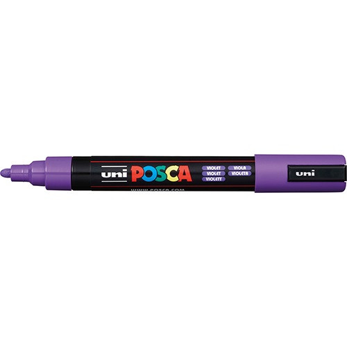 Marker Uni dekor Posca PC-5M Lila 1,8-2,2 mm