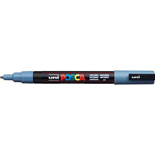 Marker Uni dekor Posca PC-3M Palaszürke 0,9-1,3 mm