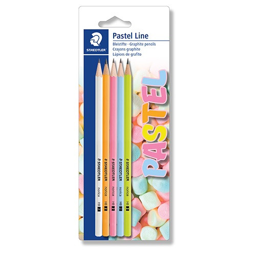 Grafitirón Staedtler Pastel Line 5 db bliszter