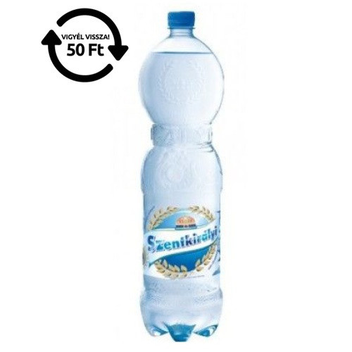 Ásványvíz Szentkirályi szénsavas 1.5l DRS