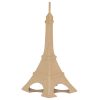 Kreatív decoupage tárgy Clairefontaine Décopatch Eiffel torony 22cm