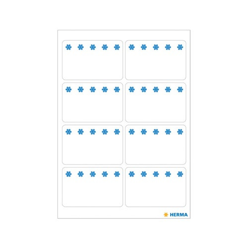 Dekormatrica Herma fagyasztható fehér címkék