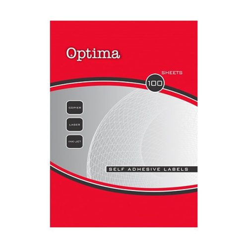 Etikett OPTIMA 32080 52,5x21,2mm 5600 címke/doboz 100 ív/doboz