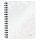 Spirálfüzet LEITZ Wow A/5 80 lapos kockás fehér