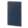 Notesz MOLESKINE QP060B20 "L" vonalas kemény fedeles zafírkék