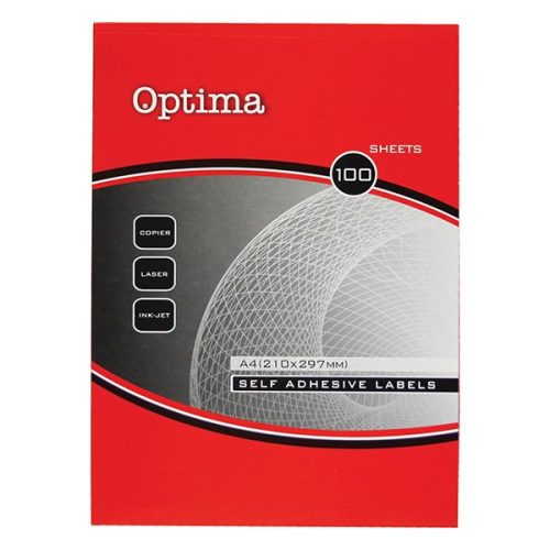 Etikett OPTIMA 32143 192x70mm 400 címke/doboz 100 ív/doboz