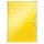 Harmónika mappa LEITZ Wow A/4 6 műanyag rekeszes sárga