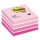 Öntapadós jegyzet 3M Post-it LP 2028P 76x76mm aquarell pink 450 lap