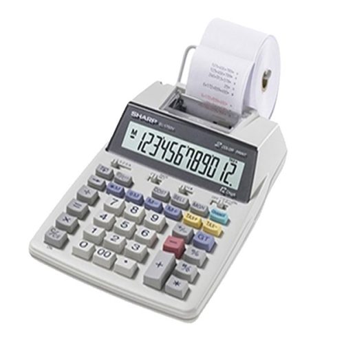 Számológép szalagos SHARP EL-1750V 12 digit