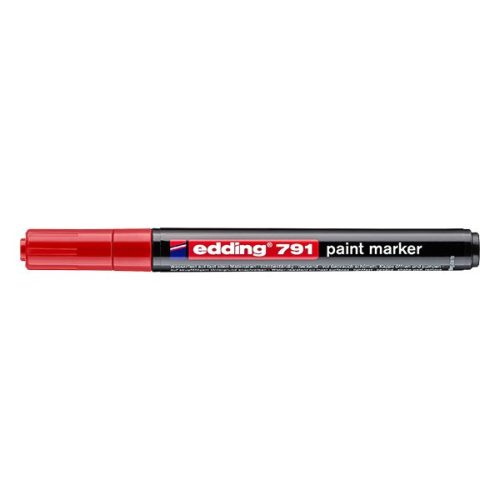 Lakkmarker EDDING 791 1-2mm piros