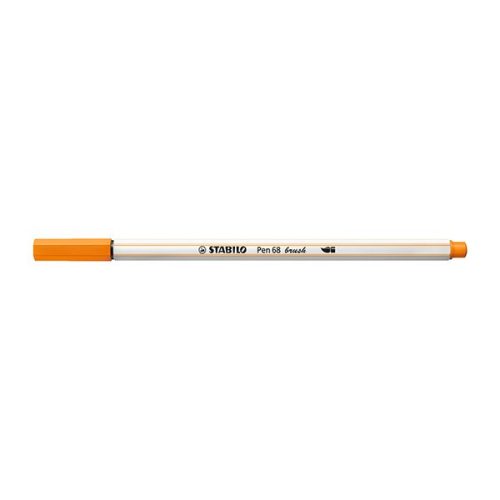 Ecsetfilc STABILO Pen 68 Brush narancs