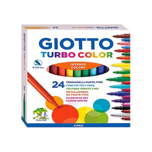 Filctoll GIOTTO Turbo Color 2,8mm 24 darabos