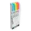 Szövegkiemelő kétvégű ZEBRA Mildliner fluorescent 1,4-4,0 mm 5 darabos