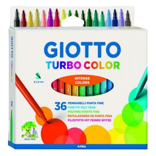 Filctoll GIOTTO Turbo color akasztható 36 darabos