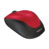 Egér vezeték nélküli LOGITECH M235 2,4 Ghz 1000 DPI piros