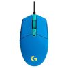 Egér vezetékes LOGITECH G102 LightSync USB 6 gombos 8000 DPI kék