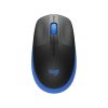 Egér vezetékes LOGITECH M190 2,4 Ghz 1000 DPI kék