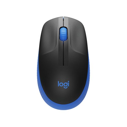 Egér vezetékes LOGITECH M190 2,4 Ghz 1000 DPI kék