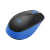 Egér vezetékes LOGITECH M190 2,4 Ghz 1000 DPI kék