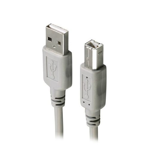 Nyomtató kábel HAMA Eco USB-A/USB-B 3m szürke