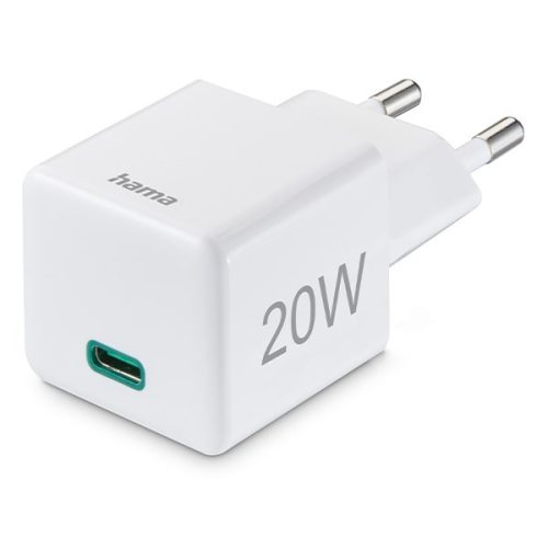 Hálózati töltő HAMA USB-C 20W fehér