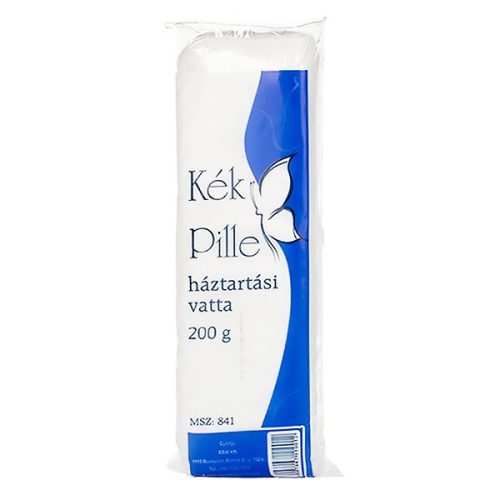 Háztartási vatta KÉK PILLE 100% pamut 200 g