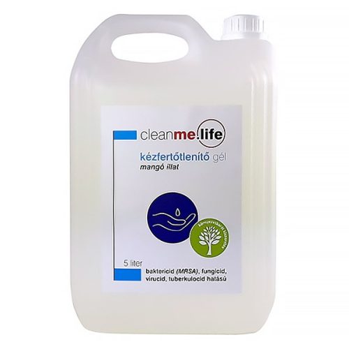 Kézfertőtlenítő gél utántöltő CLEANME.LIFE mangó 5000 ml