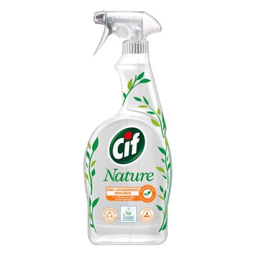 Zsíroldó konyhai CIF Nature citrom kivonattal 750ml spray