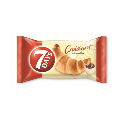 Croissant 7DAYS kakaós töltelékkel 60g