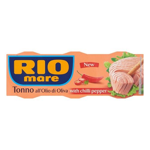 Tonhalkonzerv RIO MARE chili paprikával 3x80g