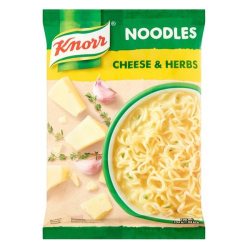 Instant tésztás leves KNORR Noodles Sajtos ízű 61g