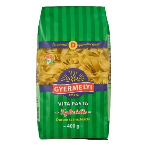 Száraztészta tagliatelle GYERMELYI Vita Pasta durum 400g