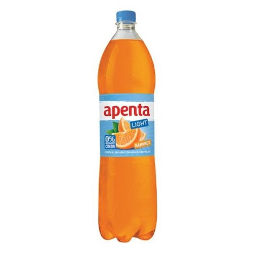 Ásványvíz szénsavas APENTA narancs light 1,5L