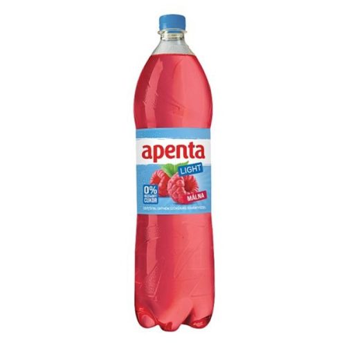 Ásványvíz szénsavas APENTA málna light 1,5L