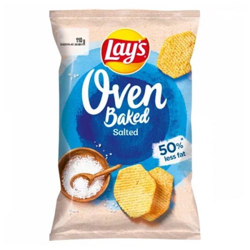 Burgonyachips LAY'S Oven Baked sós 110g