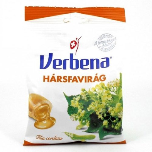 Töltött keménycukorka VERBENA hársfavirág 60g