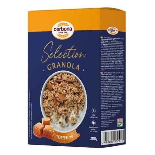 Granola CERBONA Toffee karamellás 200g