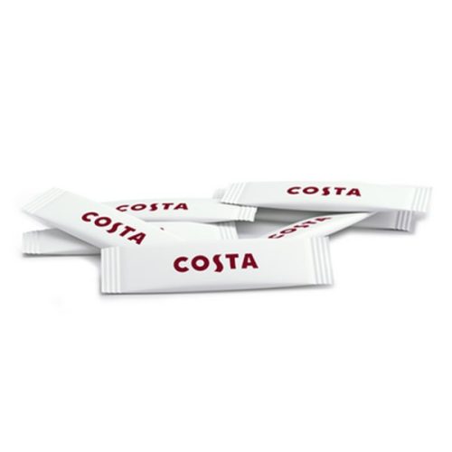 Cukor egyadagos fehér COSTA COFFEE tasakos 3000 darab/doboz