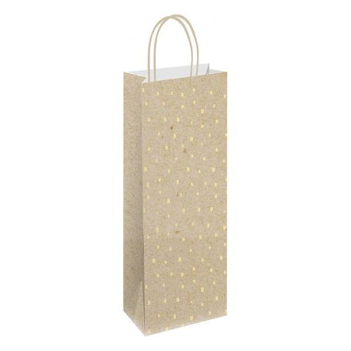 Italtasak CREATIVE ECO Special Plus 13x36x9 cm kraft fóliás apró mintás sodort füles