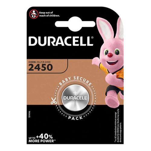 Elem gomb DURACELL DL2450 1-es