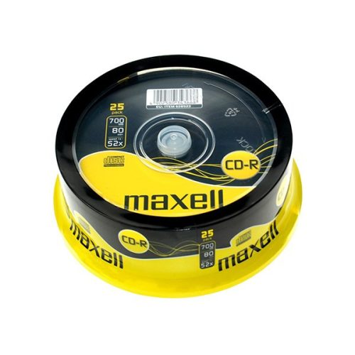 Írható CD MAXELL 700MB 25 db/henger