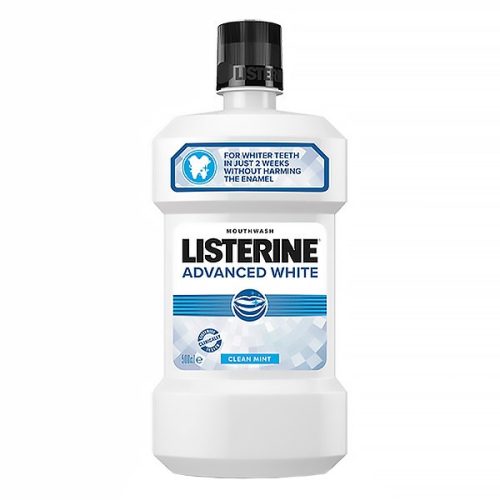 Szájvíz LISTERINE Advanced White clean mint 500 ml