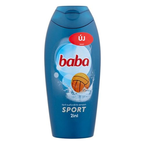 Tusfürdő férfi BABA 2in1 Hidratáló 400ml