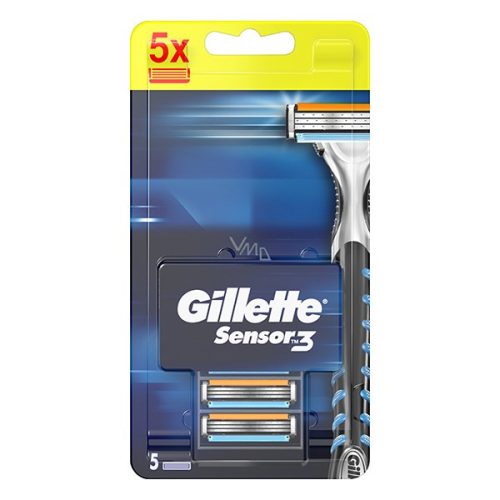 Borotvapenge GILLETTE Sensor3 5 darab/csomag