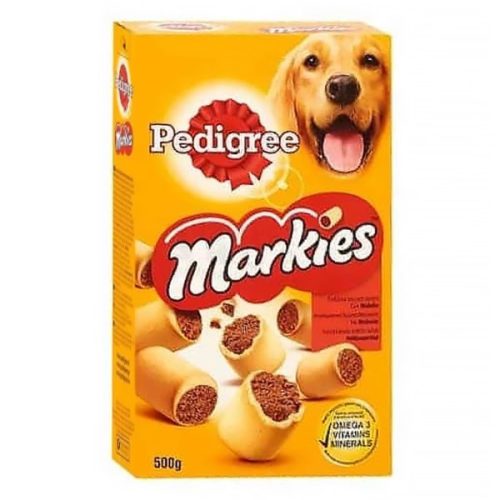 Állateledel jutalomfalat PEDIGREE Markies kutyáknak 500g